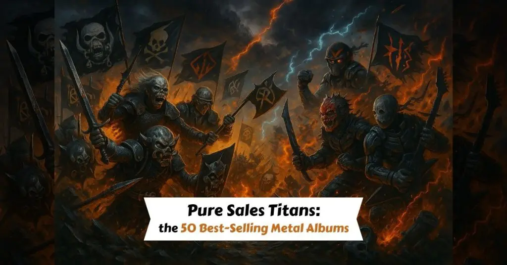 50 best-selling metal albums